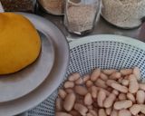 Foto del paso 1 de la receta: Hummus de alubias blancas con menta y albahaca 🌱 Cocina de oriente medio y África del norte 🌱