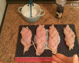 Foto del paso 1 de la receta: Trenzas de pollo con salsa de paté! Una receta súper rica