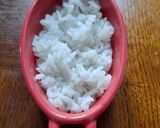 Une image de l'étape 4 de Riz, poivrons caramélisés et brochette.