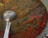 A picture of step 4 of Makki di Roti te Sarso da saag.
