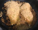 Foto del passaggio 3 della ricetta Filetto di merluzzo panato con Champignon sabbiati 🍄