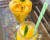 A picture of step 4 of Mojito macaroni.