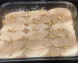 A picture of step 8 of Kunafa Arabic sweet.