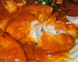 Foto del paso 6 de la receta: Bacalao Skrey en salsa de tomate 🍅 aromatizada de langostinos