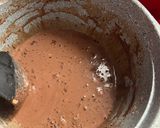 A picture of step 1 of Creamy Plantain & chocolate pudding.