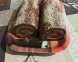 Gesztenyés keksztekercs recept fázis 4 fotója