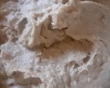 A picture of step 3 of Buchweizenkuchen/ Buckwheat cake.