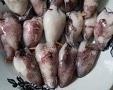 Foto langkah ke 1 dari resep Cumi isi Tahu Kecap.
