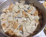 عکس مرحله 4 از دستور فته لبنانی (فتة الحمص)