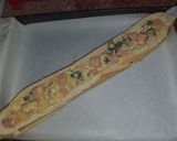Foto del paso 3 de la receta: Pan relleno de jamón y queso