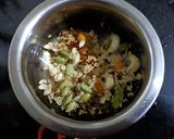 A picture of step 1 of Thandai Mix.