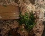 Darálthúsos, sajtos tortilla recept fázis 2 fotója