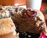 Foto del paso 5 de la receta: Bizcocho de cerezas fit