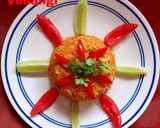 A picture of step 4 of Tomato Rice (No onion & No Garlic).