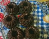 A picture of step 8 of Tea time chocolate muffin (without oven).