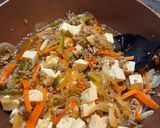 A picture of step 4 of Our Family's Mapo Tofu.