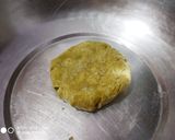 A picture of step 1 of Palak Poori With Chana.