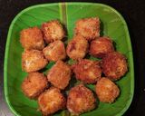 A picture of step 9 of Paneer popcorns with chilli garlic dip.