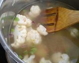 A picture of step 4 of Winter mix veg soup.