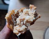 A picture of step 9 of Akara with beans powder.