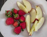Foto langkah ke 1 dari resep Smoothies Strawberry.