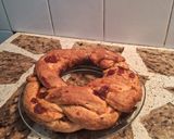 Foto del paso 14 de la receta: Rosca de Pascua trenzada y rosca clásica rellena de crema pastelera