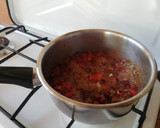 Foto del paso 4 de la receta: Discos de calabacín con chutney de pimiento rojo