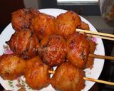 Foto langkah ke 6 dari resep Pentol bakar kaki lima.