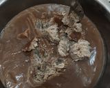 Foto langkah ke 4 dari resep Ice cream simpel chocolatos homemade.