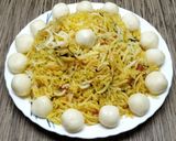 शाही मोती पुलाव (shahi moti pulav recipe in marathi) रेसिपी स्टेप 6 फोटो 