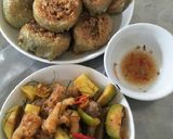 A picture of step 3 of Grilled Bánh Chưng or Bánh Tét in an Air Fryer.