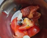 A picture of step 4 of Bread Masala.