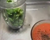 Foto del paso 1 de la receta: Tostadas de frijol 🫘 con col