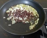 Hình bước làm 1 của món Bánh cuốn chế tạo theo phương thức không có đủ nguyên liệu
