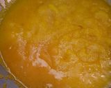 A picture of step 4 of Suji ka halwa.