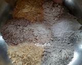 A picture of step 1 of Saat Dhan Parathas.