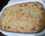 A picture of step 2 of Corn Dog Casserole.