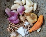 Foto langkah ke 3 dari resep Ayam Bumbu Laos (Serundeng lengkuas).
