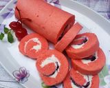 Foto langkah ke 7 dari resep Bolu Gulung Kukus 1 Telur 😍😍.