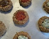 Foto del paso 3 de la receta: Galletitas Pepas de Avena y Harina Integral con Roquefort, Membrillo y Dulce de Leche