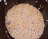 A picture of step 2 of Motichoor ladoo.