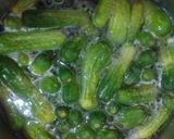 Foto del paso 1 de la receta: Pepinitos en vinagre y especias