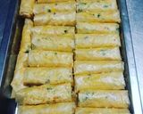 Hình bước làm 2 của món Chả giò chay