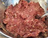 Foto del paso 1 de la receta: 🍔 🇦🇷 Hamburguesas con chimichurri, miel, mostaza y avena