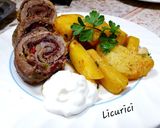 Pas rețetă Ruladă de ceafă cu bacon și ardei! 5 fotografie