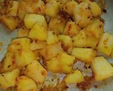 A picture of step 1 of Spicy Potatos.