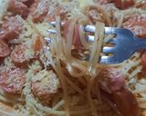 Foto del paso 5 de la receta: Fideos con salsa de salchicha de Viena