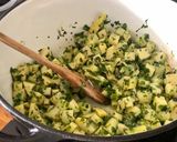 A picture of step 2 of Creamy Pea Soup.