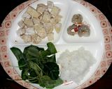 Foto langkah ke 1 dari resep MPASI Sederhana 7Bulan+ BTU (Bayam, Tempe & Udang).