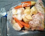 Foto del paso 3 de la receta Muslos de pollo al horno (hecho en bolsa)